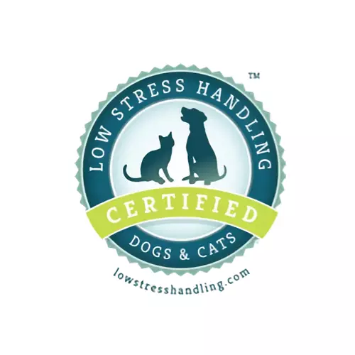 Walker Hometown Animal Care is low stress handling certified.